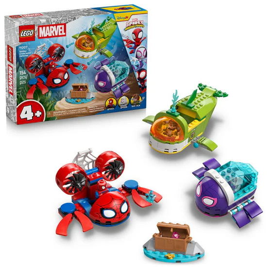 Spidey : les véhicule sous-marins