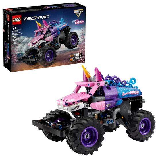 Monster Jam Sparkle Smash à rétrofriction