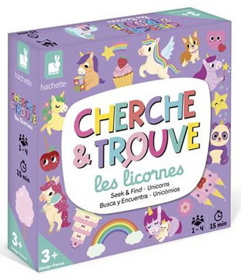 Mon premier cherche et trouve : licornes