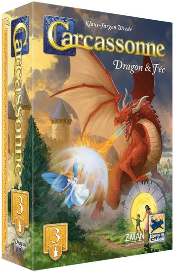 Carcassonne Ext.3 Dragon & Fee