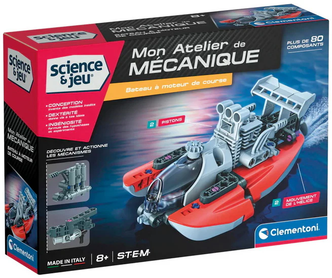Mon atelier de mécanique - Bateau à moteur